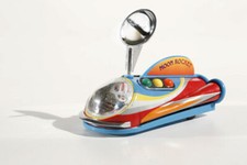 Spaceship Moon Rocket Tin Toy