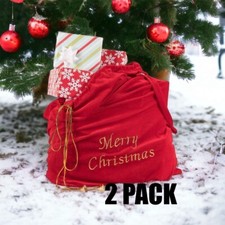 2 Pack - Large Christmas Santa