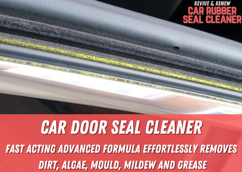 Car rubber door seal cleaner - seal,