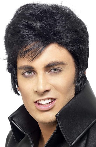 Smiffys elvis wig black - elvis,
