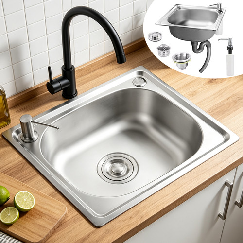Inset kitchen stainless - inset,