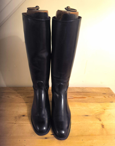 Super regent black leather - super,