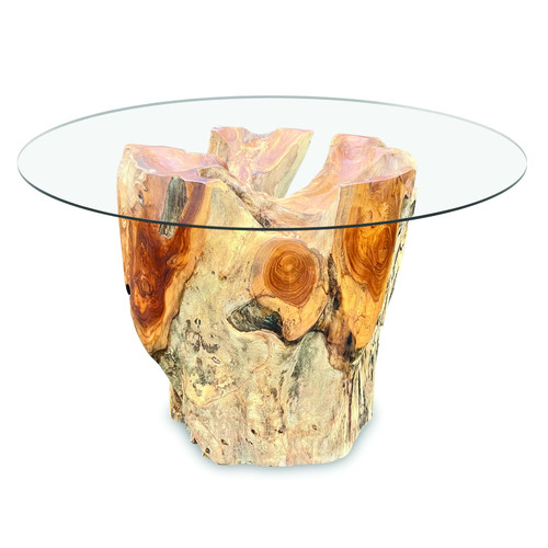 Teak root round - root,