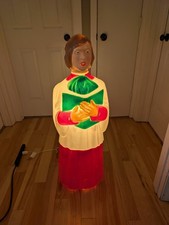 Rare Htf Blow Mold Vintage 41"