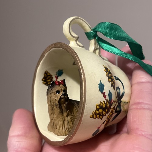 Vintage painted teacup - vintage,