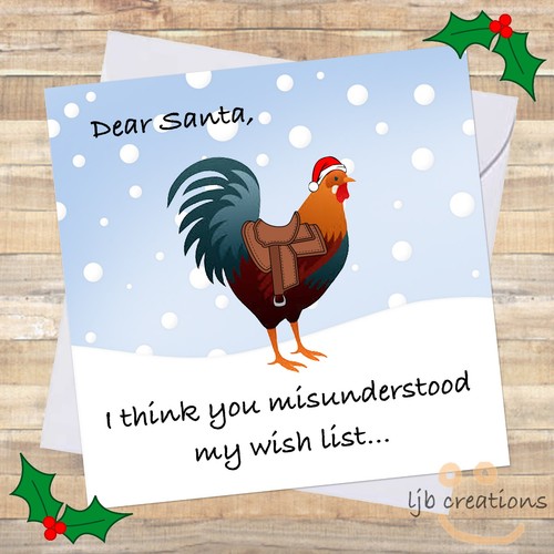 Funny christmas card - funny,