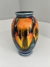 Poole Pottery Ceramic Vase Poppies