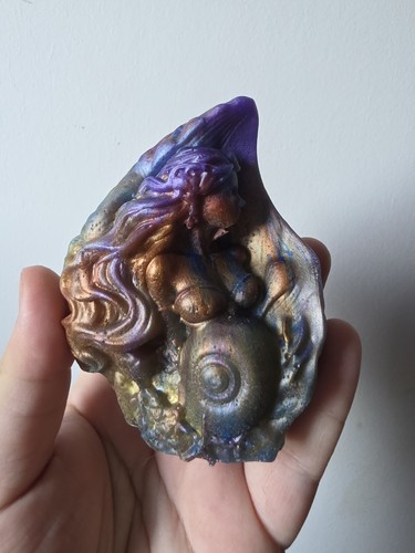 Handmade resin mermaid statue - mermaid,