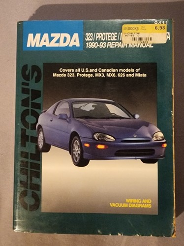 Chiltons mazda 1990 - chiltons, 323