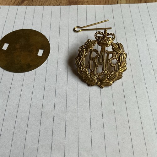 Brass raf cap - raf,