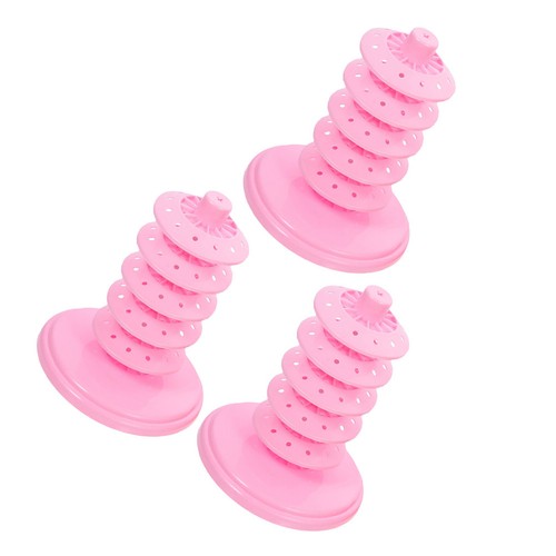 Reusable pink cake pop stand - pink,
