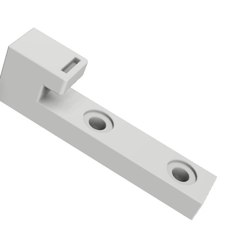 Alfa bonnet hook - support, for