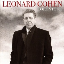 Leonard Cohen : Toronto '88 CD