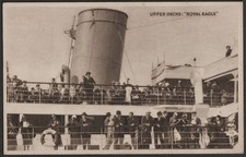 EAGLE STEAMERS postcard Upper