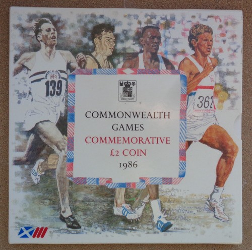 1986 royal mint coin pack - mint, £2