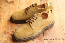 Trickers Tan Suede Derby