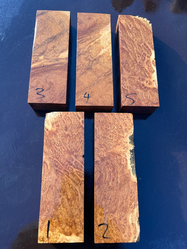 Yorrell burl burr - burr, knife