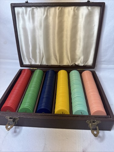 Poker game chips old - poker,