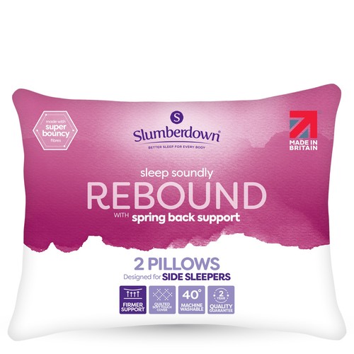 Rebound quilted pillow firm - rebound,