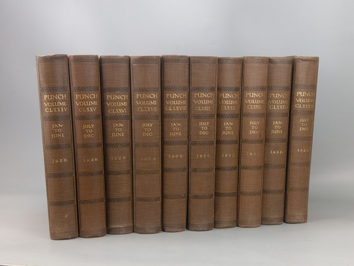 Antique punch magazine - punch,