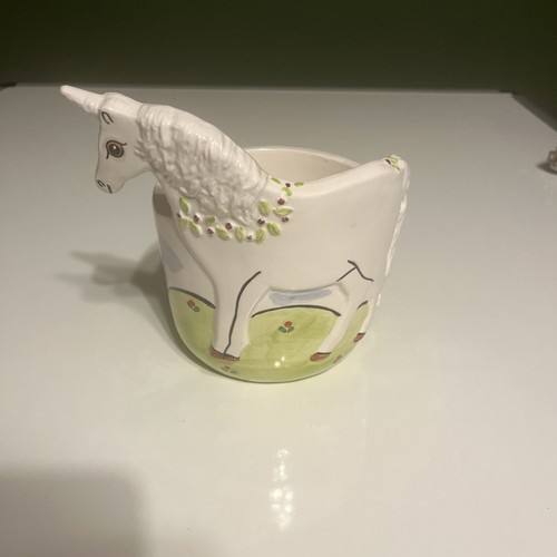 Vintage ceramic unicorn - ceramic,