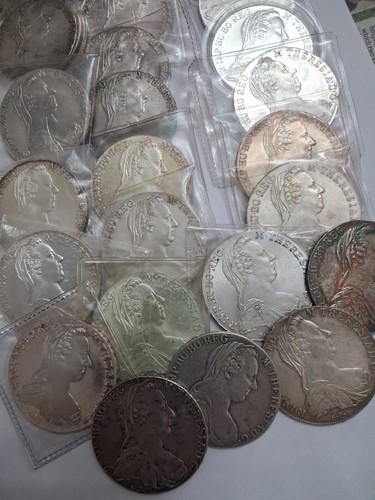 Maria thaler 1780 - silver, coins