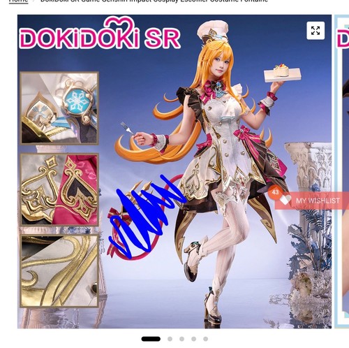 Doki cosplay escoffier - doki,