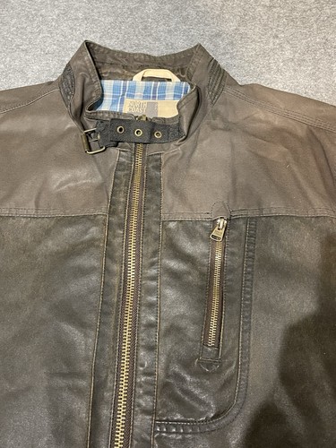 North coast brown waxed biker - north,