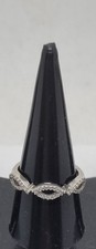 Silver Tone Diamante Costume
