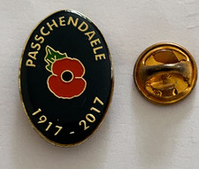 Passchendaele 1917-2017 Remembrance Enamel Pin Badge.