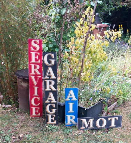 Rustic painted garage - rustic, tyres