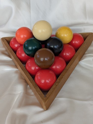 Vintage 50mm snooker - vintage, ball