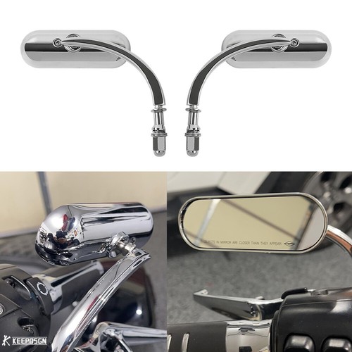 Chrome motorcycle side - 2x,