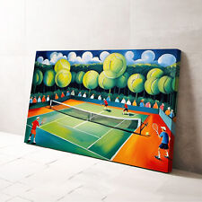 Tennis Match #2 Wall Art