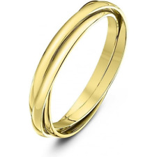 9ct Yellow Hallmarked Gold 2mm
