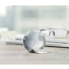 Glass Globe Paperweight Trophy
