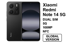 Xiaomi Redmi Note 14 5G Global Version–Dual SIM,256GB, 8GB RAM, 108MP, Unlocked