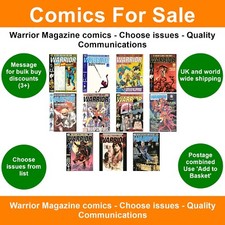 Warrior Magazine comics - Choose issues - Quality Communications