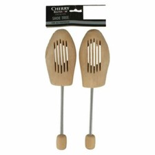 Cherry Blossom 1 Pair Of Spiral Spring Wooden Shoe Trees Size Large 10/11