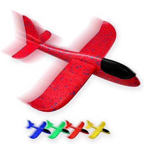 Foam throwing glider plane - foam,