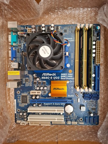 Asrock n68c ucc motherboard - ucc,