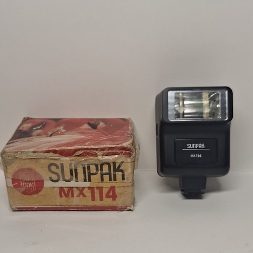 Vintage boxed sunpak - boxed, mx