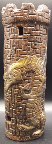 Vintage dragon castle tower - vintage,