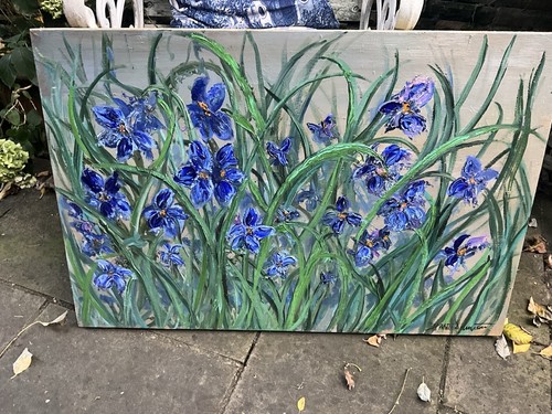 Stunning oil canvas - on,