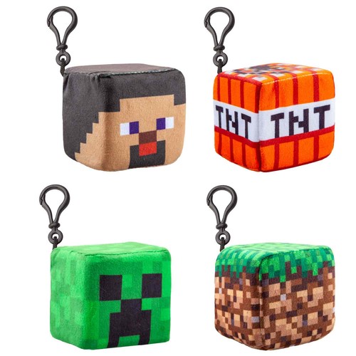 Minecraft soft toy clip - toy, on