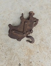 Cast Iron Block And Tackle Double Pully vintage old