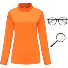 Groovy Velma Cosplay Set –