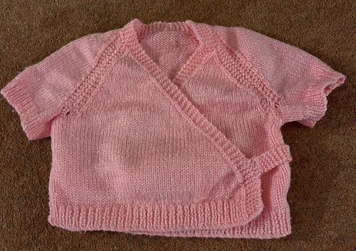 Girl hand knitted - hand,