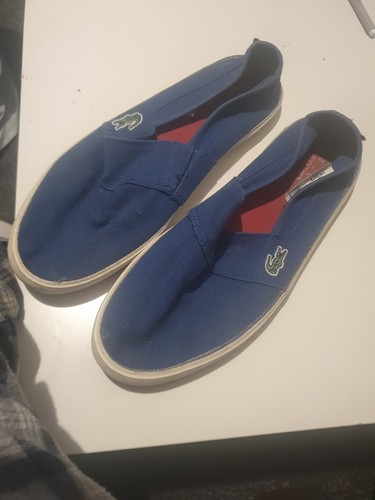 Lacoste shoes canvas size - lacoste,