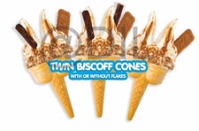 ICE CREAM Stickers - Biscoff